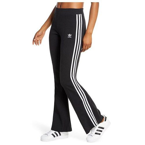Image of Adidas 3 stripes flare pants